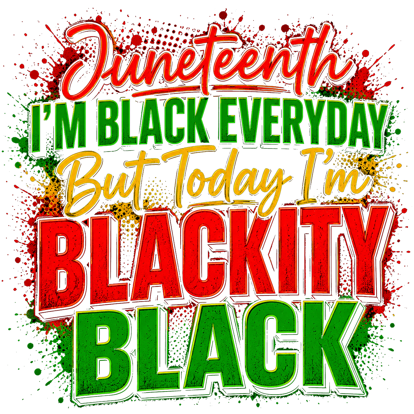 JUNETEENTH SECTION 🖤💚❤️
