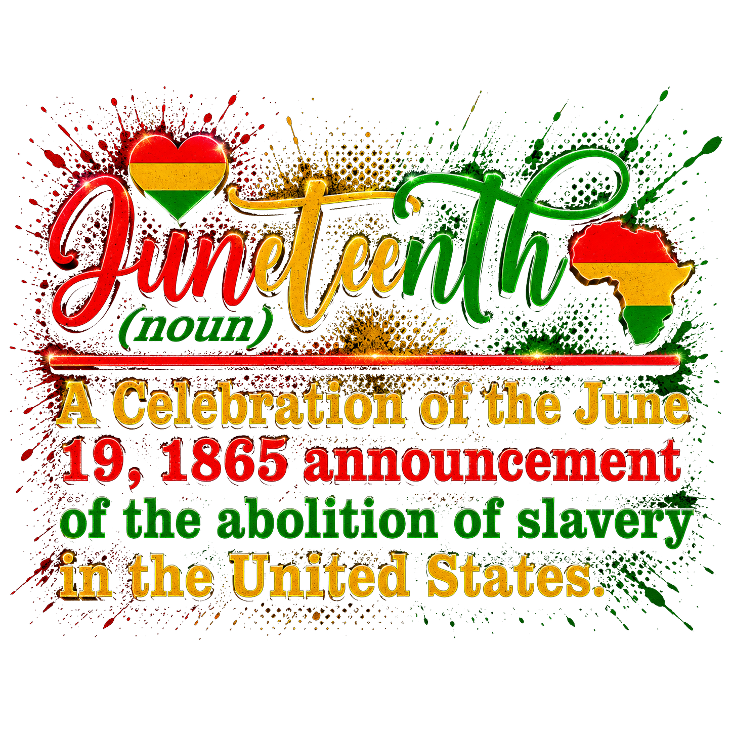 JUNETEENTH SECTION 🖤💚❤️