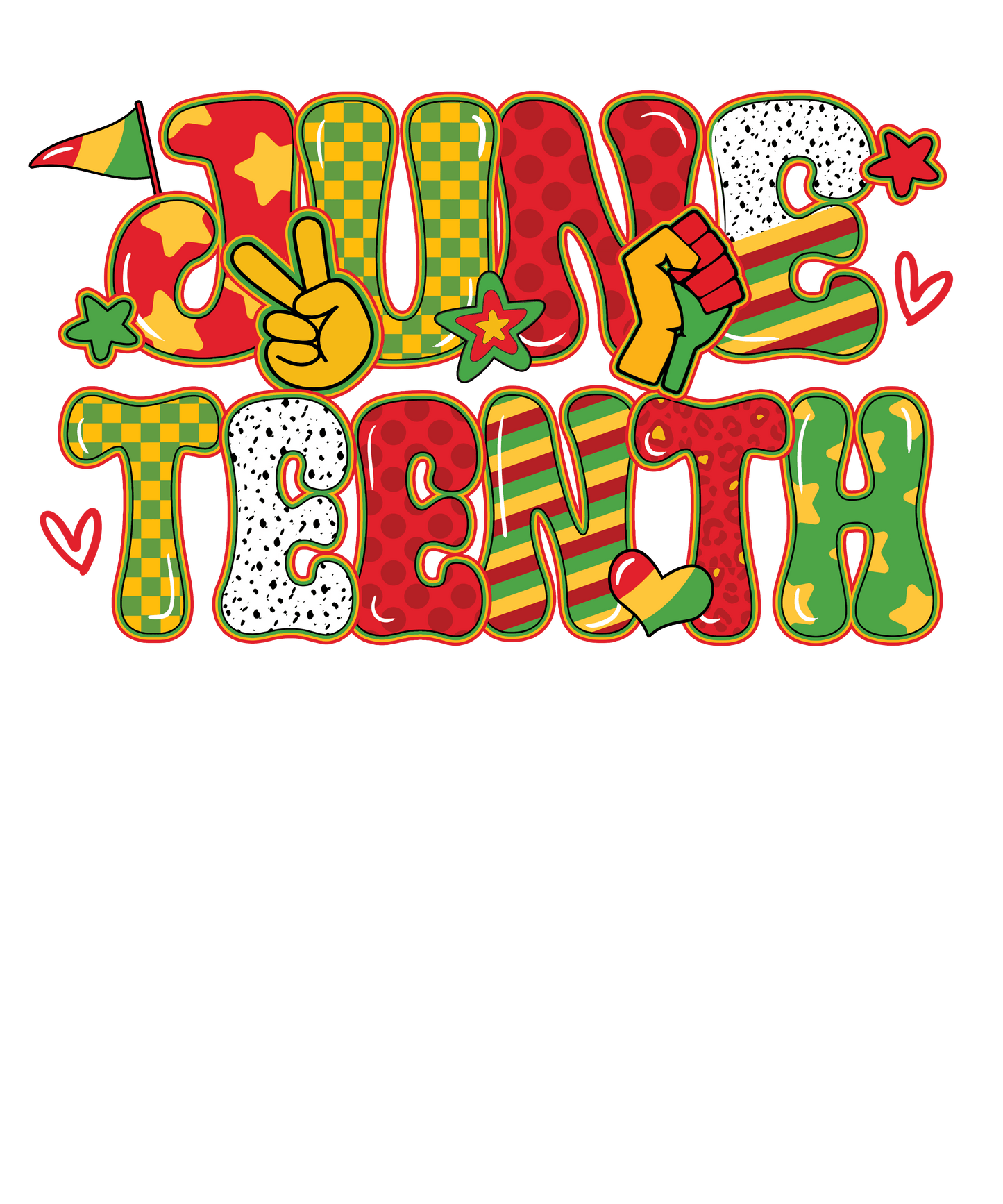 JUNETEENTH SECTION 🖤💚❤️