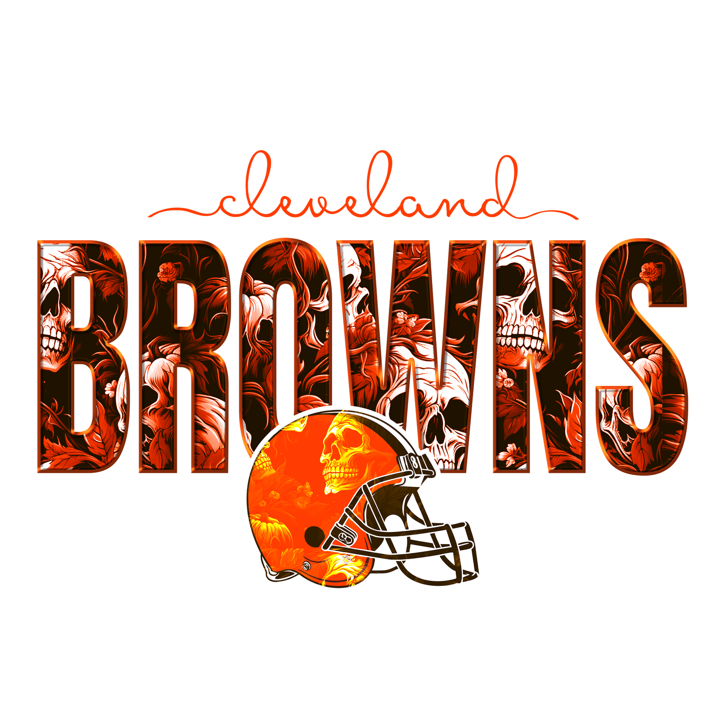 FOOTBALL IMAGES (SKULL LETTERS)