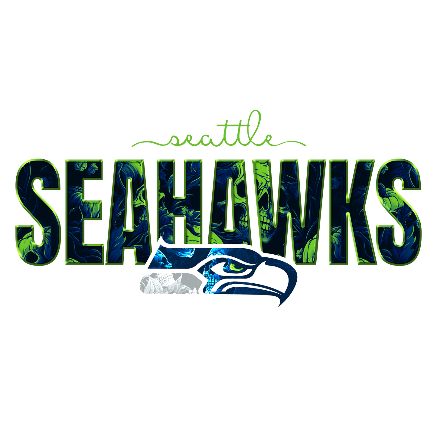 FOOTBALL IMAGES (SKULL LETTERS)